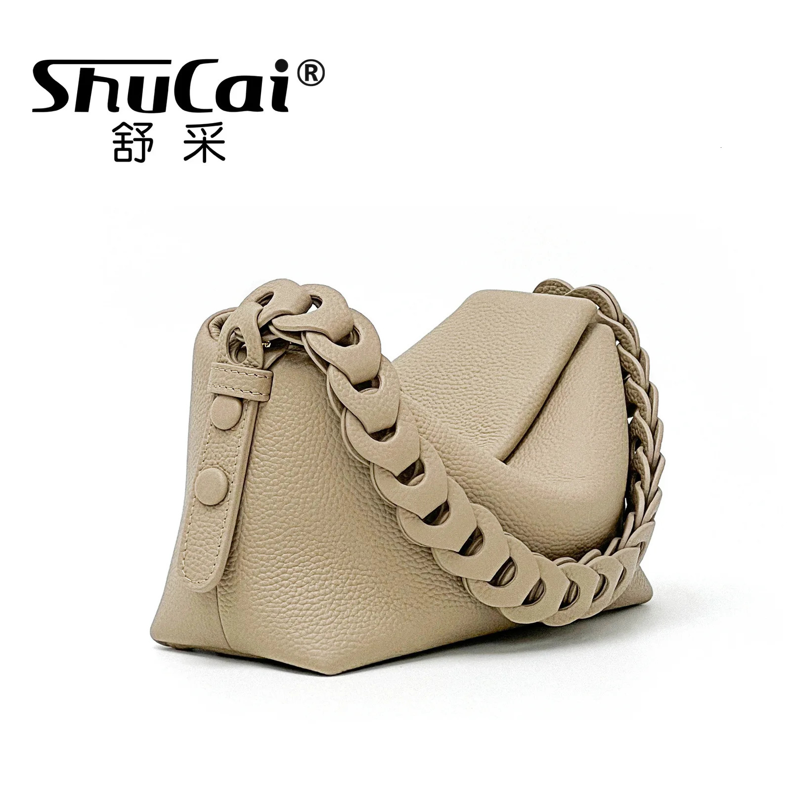 Womens niche woven single shoulder horizontal handbag with genuine leather bottom bag simple and fashionable warm pillow bag 250410