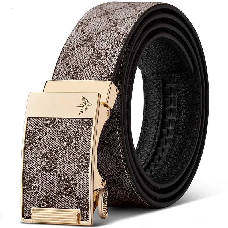 fashion belt Mens automatic buckle fashion personalized casual pants belt simple business belt