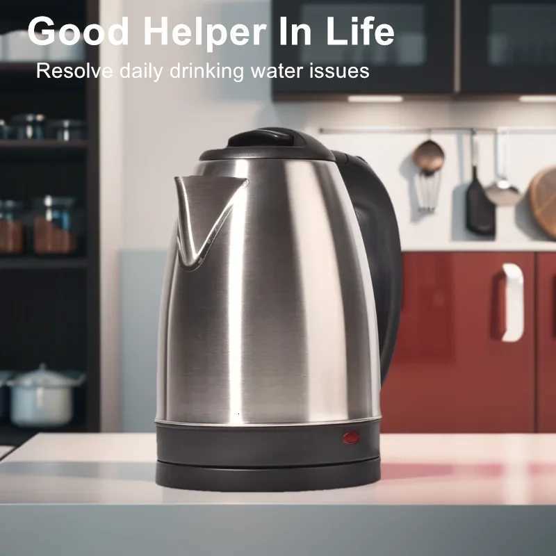 Stainless Steel Electric Kettle Base Separation Desion Rust-resistant Durable Rapid Heating Kettle for Home Office During Travel Y251114