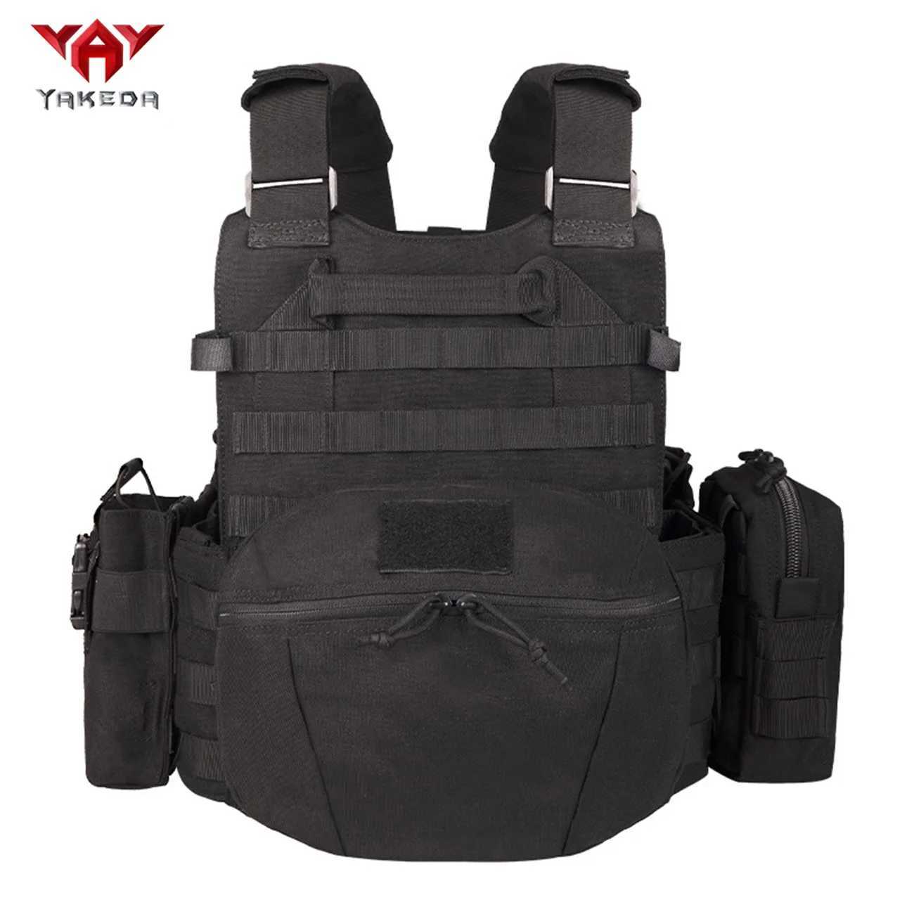 YAKEDA MOLLE Lightweight Outdoor Training Vest Multi-functional Vest XJ251114