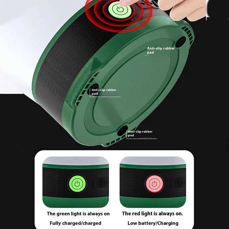 ESMARTER Portable Camping Lanterns Retro Rechargeable Night Lamp 3Color Dimmable Outdoor Waterproof Emergency Fishing Tent Light M251115