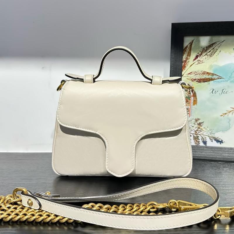 designer chain messenger bag marmont mini top armpit wallet handle black magnetic closure shoulder Bags casual pochette 2 Sizes flap sac de luxe 498110 Z250425