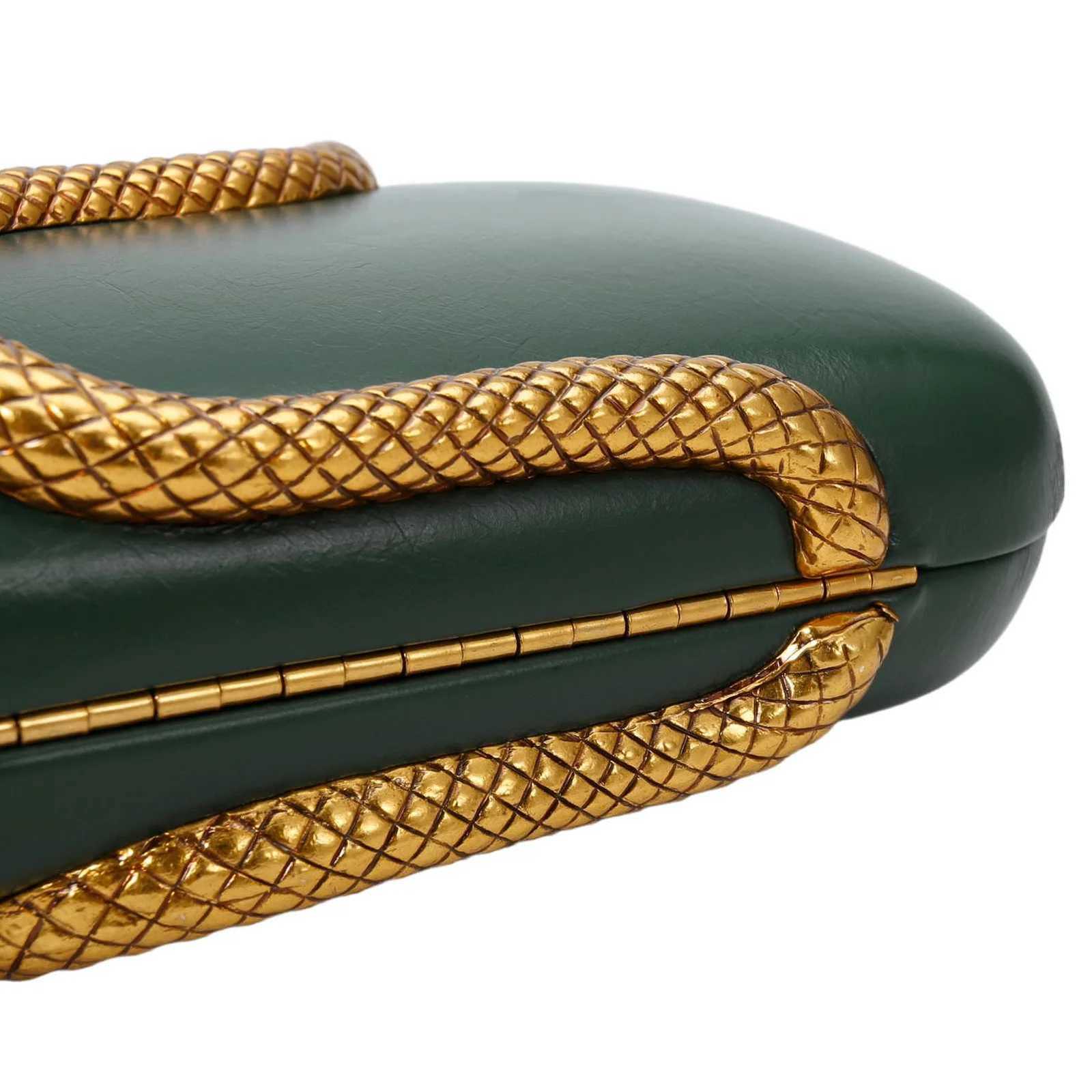 Metal Snake Party Bags For Women Highclass Smooth Designer Evening Bags Purses Clutch Party Chain Shoulder Handbags Bolsos W251114