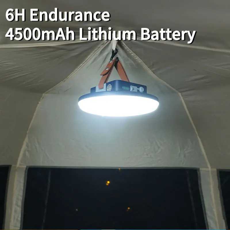 MOSLIGHTING 13500mAh Rechargeable LED Camping Strong Light Magnet Zoom Portable Torch Tent Light Emergency Work Maintenance Lamp M251115