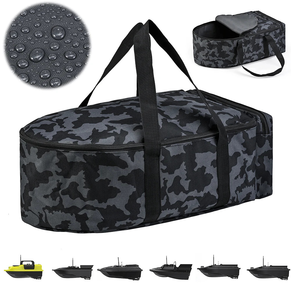 Bait boat storage bag with handle waterproof bait tear resistant 250410