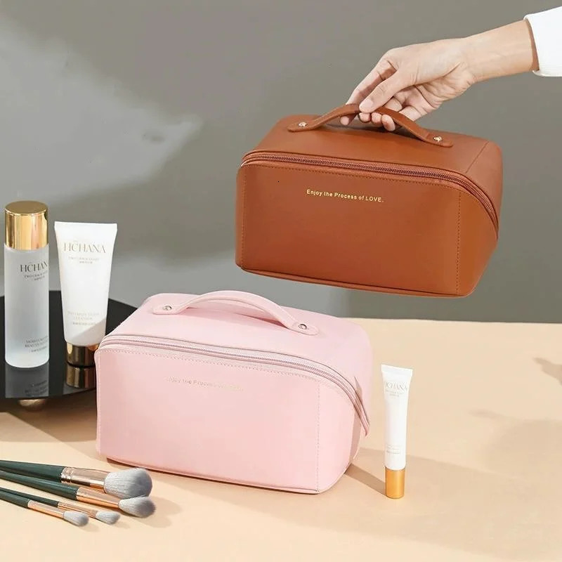 Makeup bag makeup box storage bag ladies box makeup bag travel zipper Christmas gift bag 250410