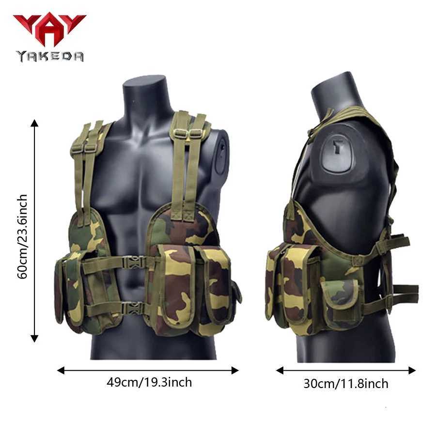 YAKEDA Multi-functional Seal Training Vest Outdoor Protection Training Vest Camouflage Vest XJ251114
