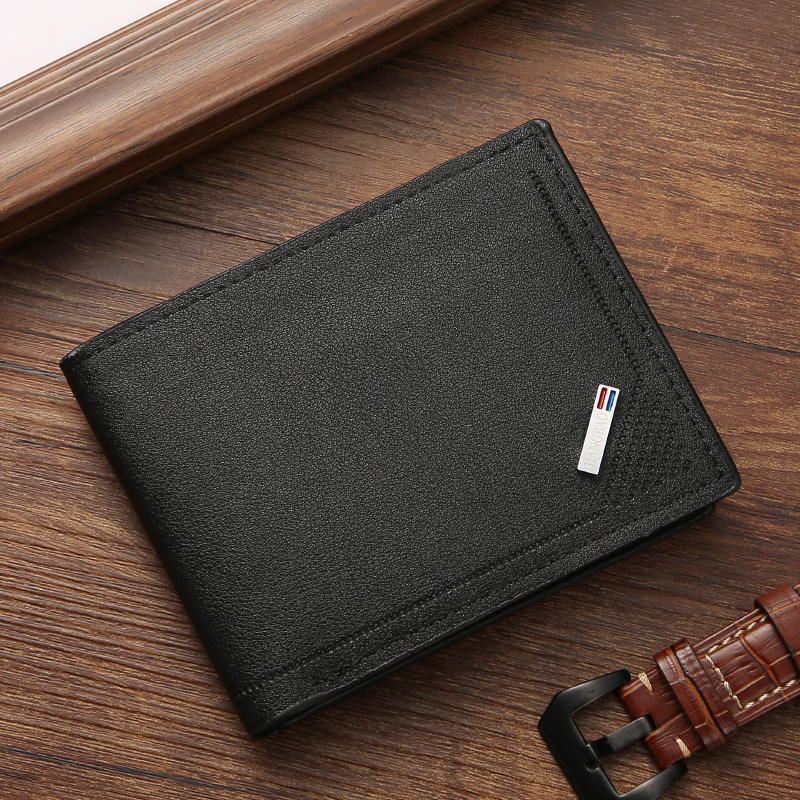 Elegant Short Money Clip Wallet for Men - Spacious, Versatile, and Stylish Accessory