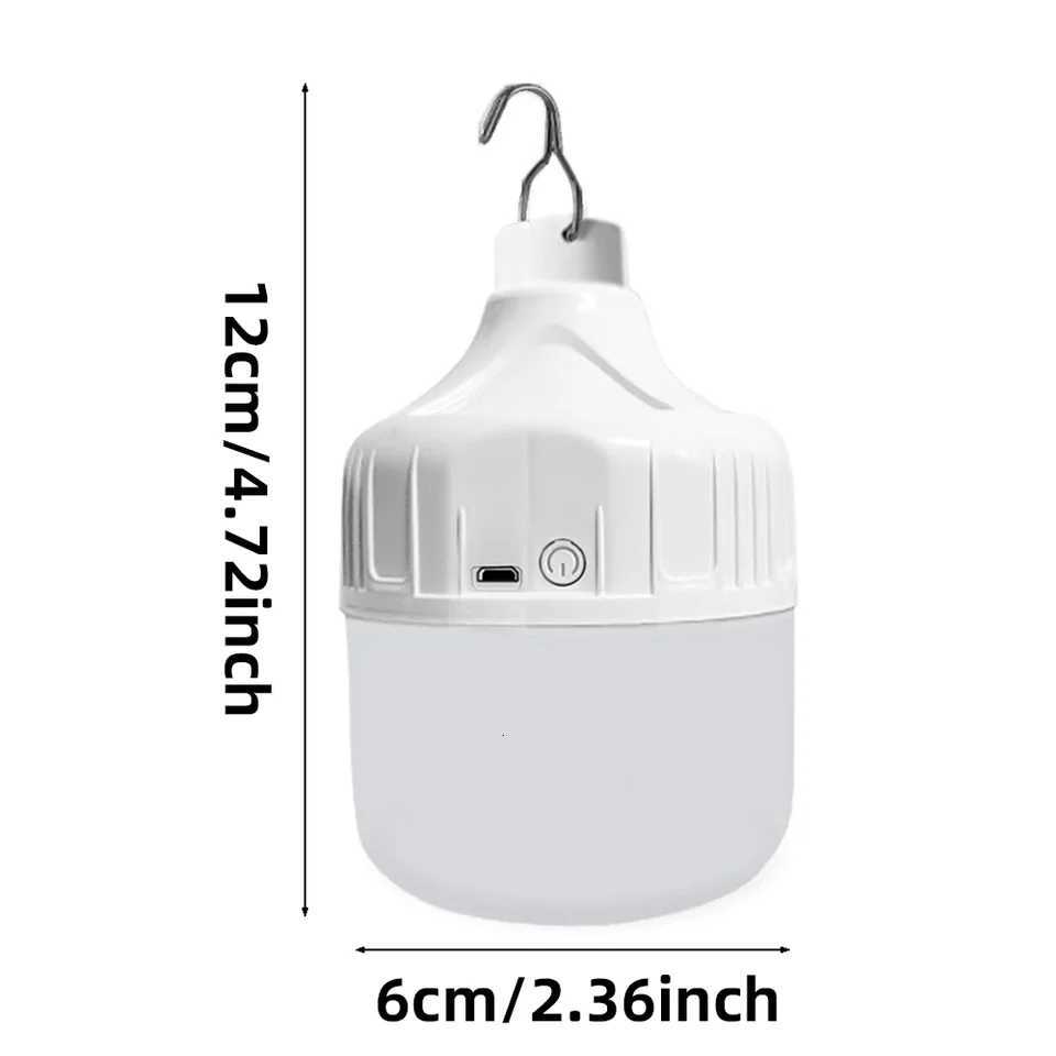 Miflame Portable LED Camping Lantern USB Rechargeable 3 Mode High Power Emergency Light for Tent Patio Garden Outdoor Night Use M251115