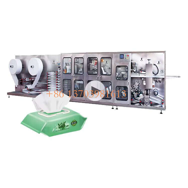 High Speed Nonwoven Wet Wipes Making Machine Lingettes Making Machine