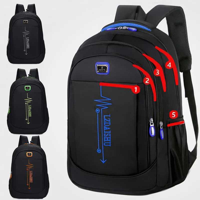 Mens double-shoulder bag business computer bag large capacity travel bagW251114