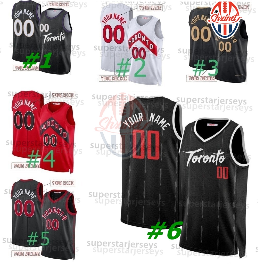 Scottie 4 Barnes 2025-26 City Basketball Jersey RJ 9 Barrett Gradey 1 Dick 3 Ingram Immanuel 5 Quickley