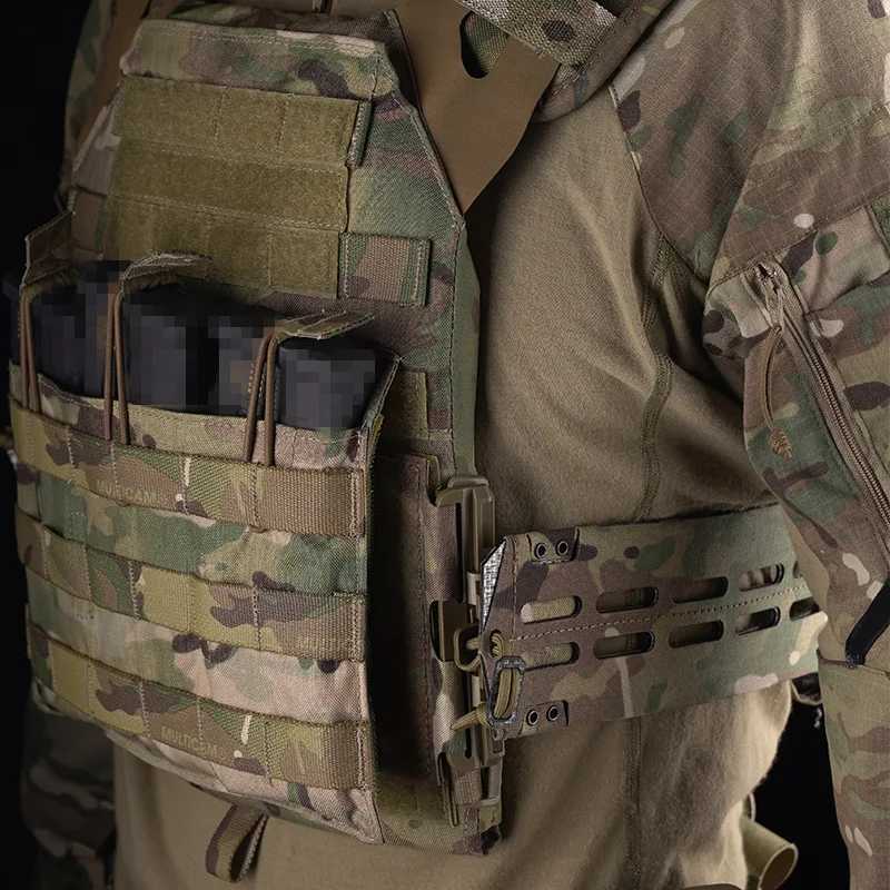 Universal Quick Release Hunting Vest Side Wall Molle Cummerbund JPC CRYE AVS LV119 FCPC V5 Waistband Chest Rig Plate CarrierXJ251114
