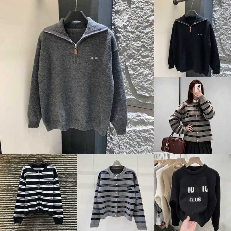 Women's Sweaters Designer Cardigan Designer Sweater Women Luxury Cashmere Sweaters Autumn Winter Cardigans Inner Cloth Button Clothes Top Soft Sweaters ONYQ