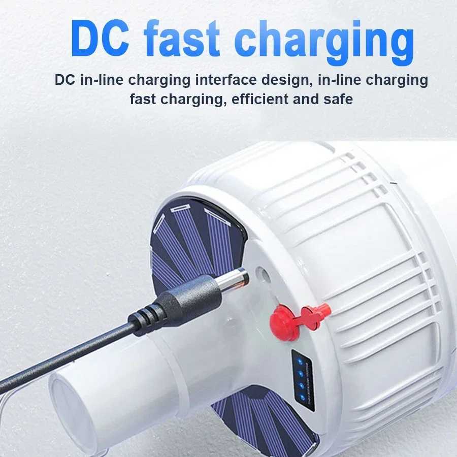 1/2PCS Outdoor Camping Light Bulb Portable Emergency Solar Lamp Tent LED Hook Up Hanging Camping Search Lights Lantern Hiking M251115