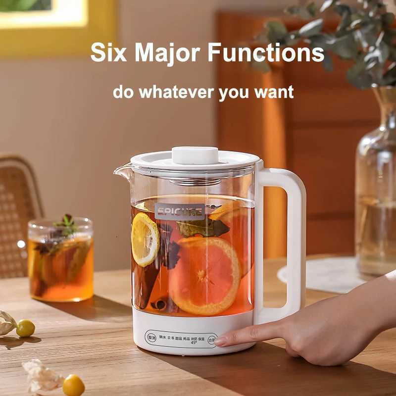 650W Household Multifunctional Electric Kettle 15L Glass Health Kettle Fully Automatic Transparent Tea Maker with Filter Y251114