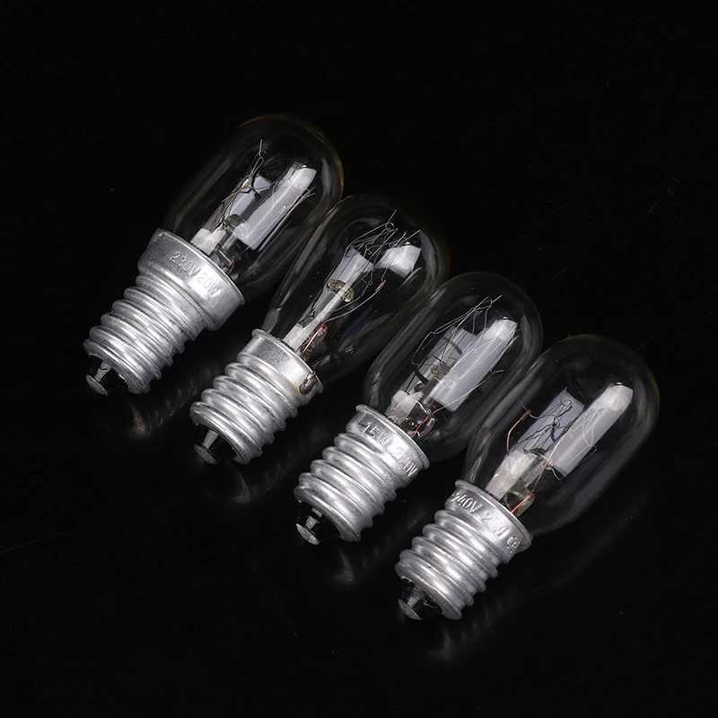 5PCS E14 Salt Lamp Globe Bulb 10/15/20/25W 220V-230V Incandescent Bulb Household Refrigerator Oven Light Bulb Replace Bulb C251115