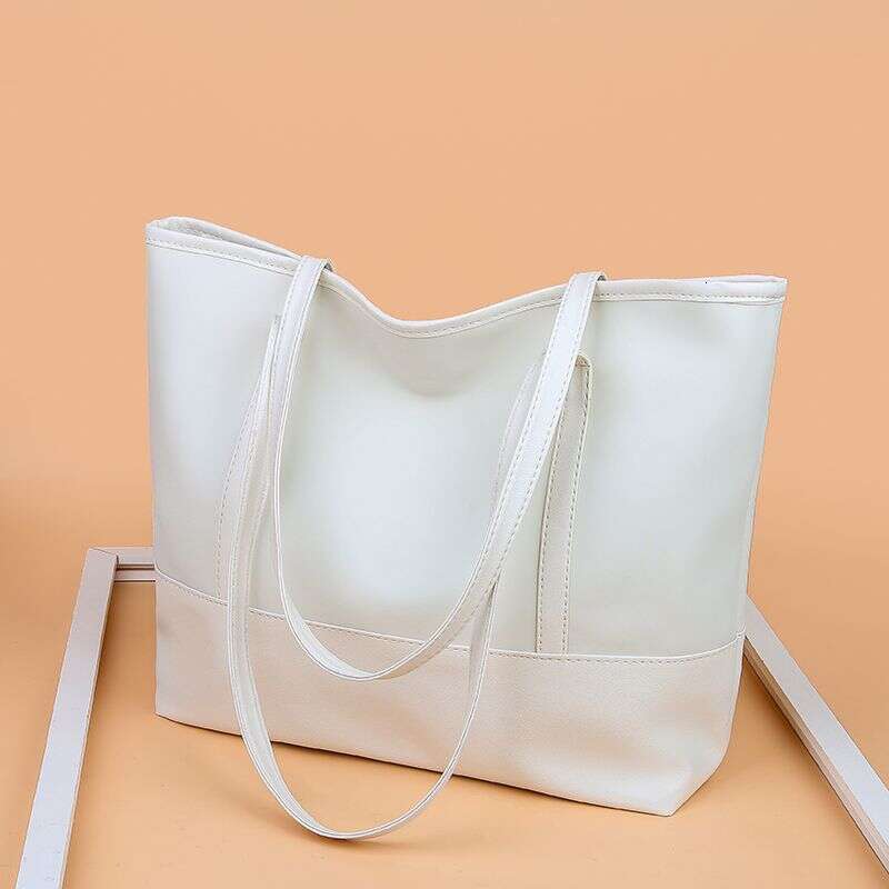 Oxford Cloth Waterproof Handbag, Large Capacity Simple Tote Bag