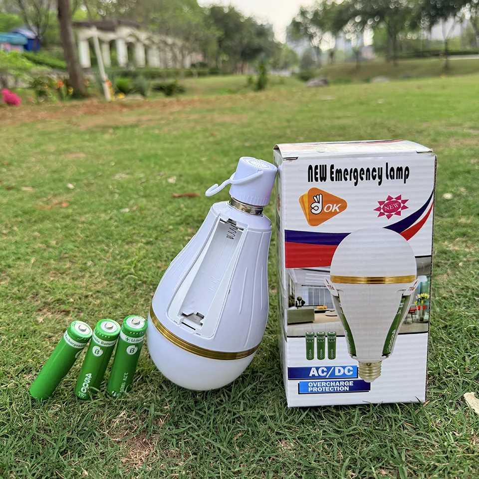 15W/30W LED Emergency Bulb E27 AC85-265V Charging Chip Emergency Power Outage Camping Outdoor Home Backup Light Portable Bulb C251115