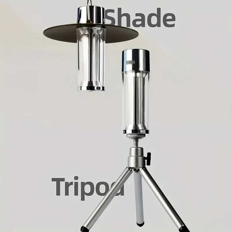 Portable Camping Lantern Multifunctional LED Camping Light Waterproof Outdoor Light Lantern with Base and Tripod M251115