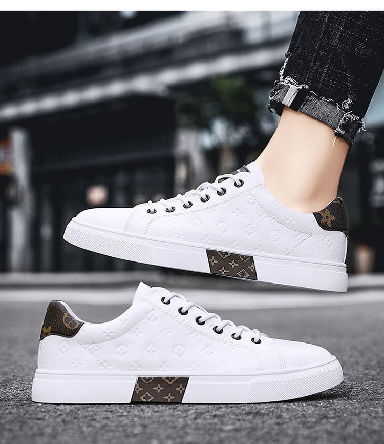 New Free shipping casual shoes men's board shoes flat shoes casual comfortable trendy shoes printed classic