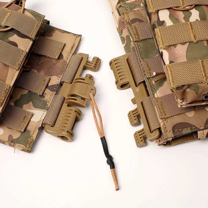 Best-selling 600D Polyester Tactical Vest - Durable breathable and adjustable Molle design with multiple pockets for outdoor activities. XJ251114