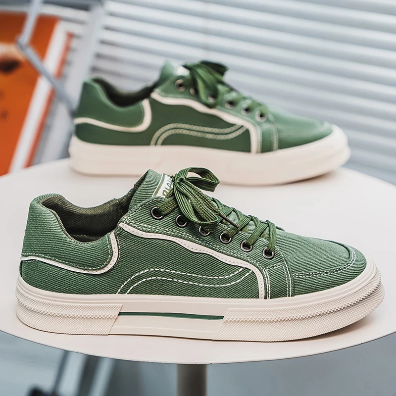 ML Explosive Korean Edition Casual Shoes Board Shoes Canvas Shoes Student Fashion Shoes Mens Shoes 250411