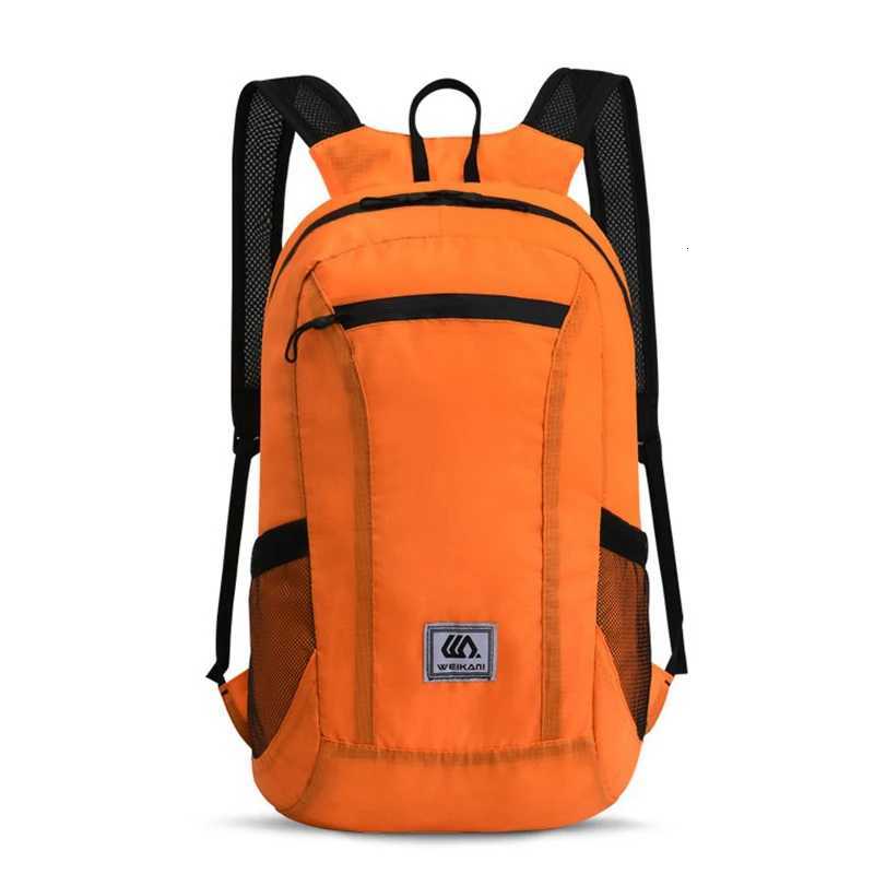 1pcs Lightweight Portable Travel Hiking Foldable Backpack Ultralight Outdoor Pack Waterproof Backpack Folding Bag For Women MenW251114