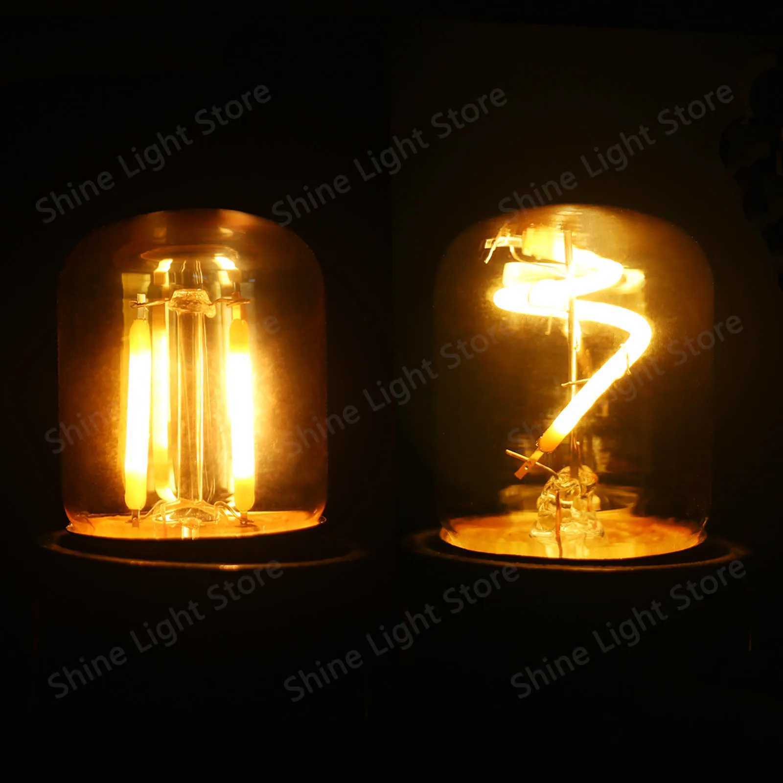 1W/15W LED Edison Bulb E27 Filament Lamp AC220V T28 Retro Bulb Tungsten Filament Bulb Restaurant Light 2200K Diode Accessories C251115