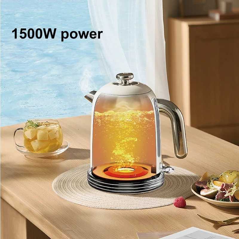 1500W Home Electric Kettle 316 Stainless Steel Boiling Kettle Teapot Baby Thermostatic Milk Kettle Multi-function Kettle 15L Y251114