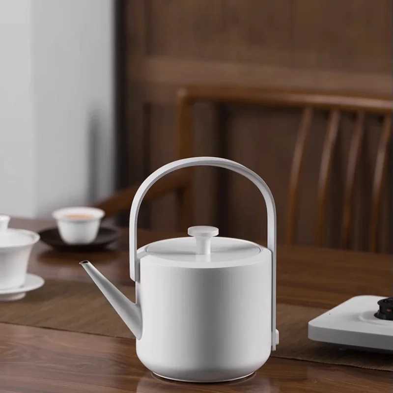 220V Retro Style Electric Kettle 600ML Stainless Steel Water Boiler 1200W Thermostat Teapot Fast Boiling Y251114