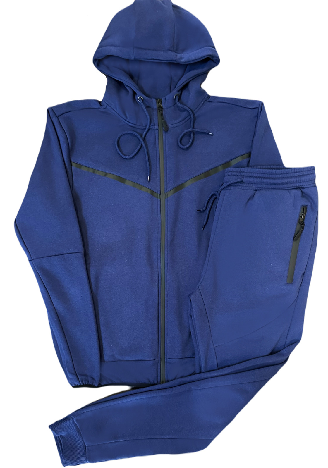 Tech Sweatsuit Men's Fleece Jogger Suit Warm Heavy Material