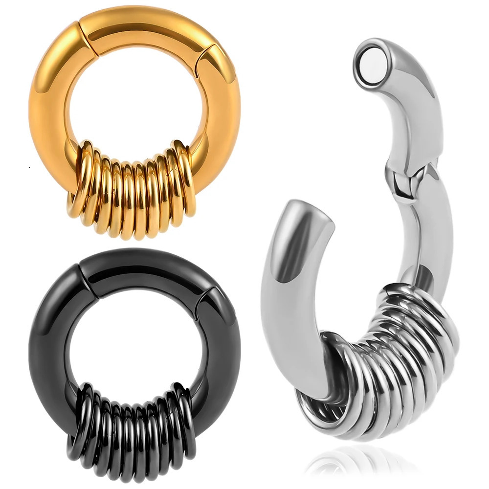 Vankula 2pcs 4-6mm Fashion Round Ear Weights Hangers Plugs Tunnel Expander Body Jewelry Piercing Ear Gauges Expander 250408