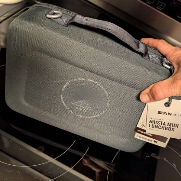 Mini Box Outdoor Work EVA Insulated Lunch Bag Pressure-Resistant Adjustable Shoulder Strap