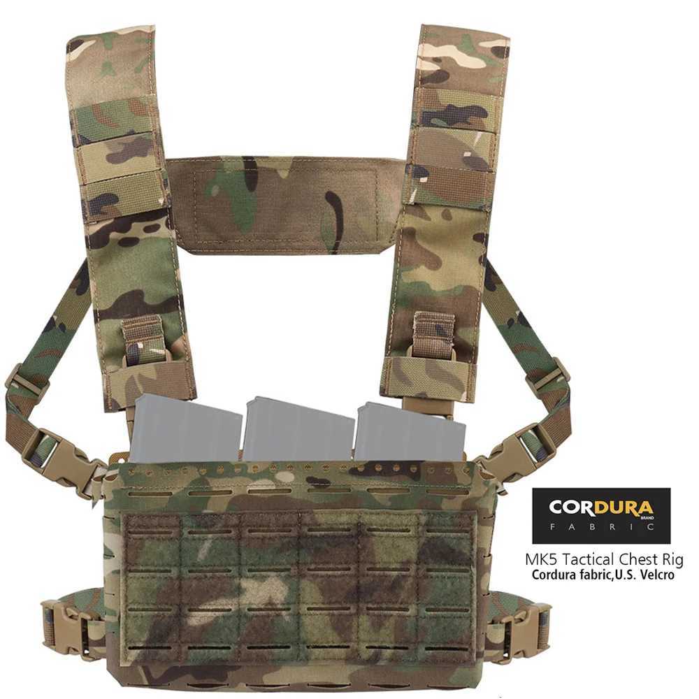 5 Chest Rig Molle SS MKV Micro Fight Chassis Placard 5.56 Triple Pouch Hunting Vest Plate Carrier XJ251114