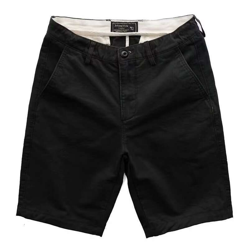Summer trendy workwear shorts, loose fitting and worn-out casual capris, men's outerwear fashion shorts