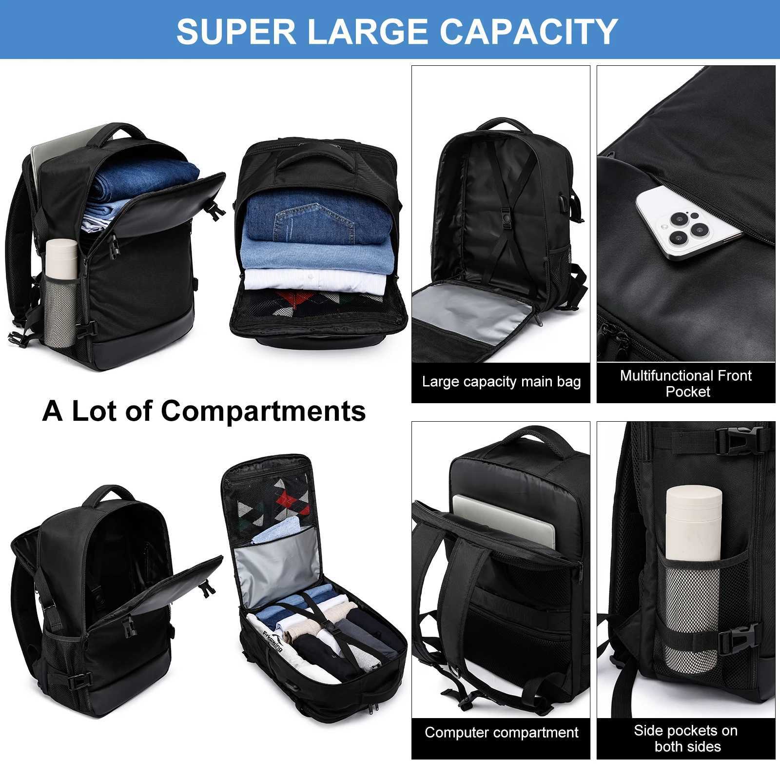 ryanair 40x20x25 and easyjet 45x36x20 Cabin Bag Travel Backpack unisex Laptop Backpack outdoor travel backpack StudentSchoolW251114