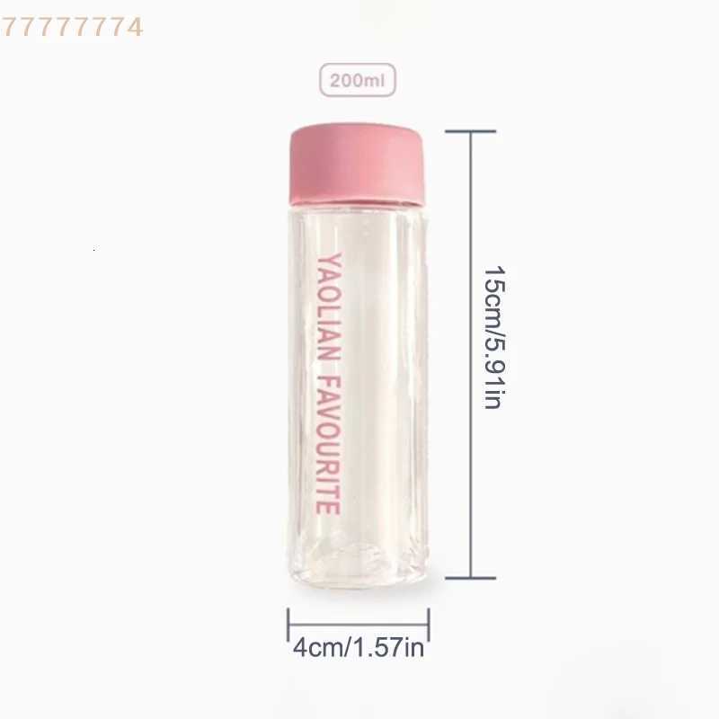 Anti-Drop Outdoor Drinking Water Bottle for Picnics Travel 200ML Cartoon Pattern Portable Plastic CupW251114