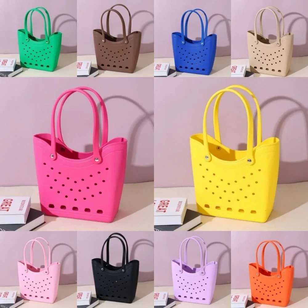 Hole Bag Large Capacity Womens Fashion Handbag Waterproof Pet Bag Beach Storage Bag EVA Outdoor Handbag Camping Bag W250415
