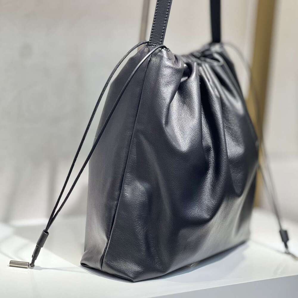 Mm Women's Bags Top Layer Cowhide Cloud For Women New Style Minimalist Leather Large Capacity Lucky Bag, Single Shoulder Diagonal Cross Bag