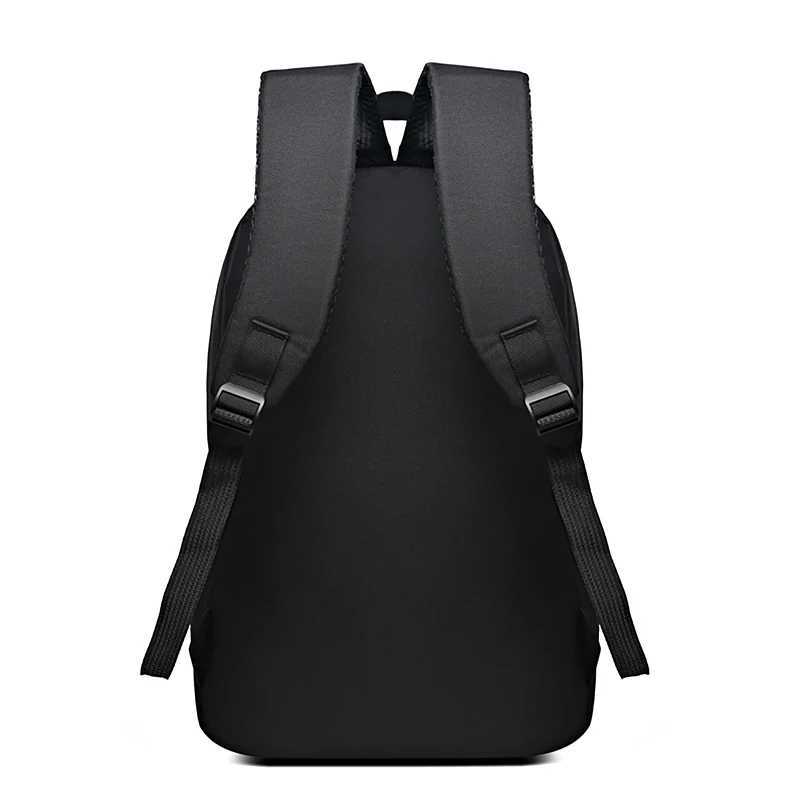 Dual-shoulder backpack mens bag computer bag large capacity multi-functional business trip travel bag for studyW251114