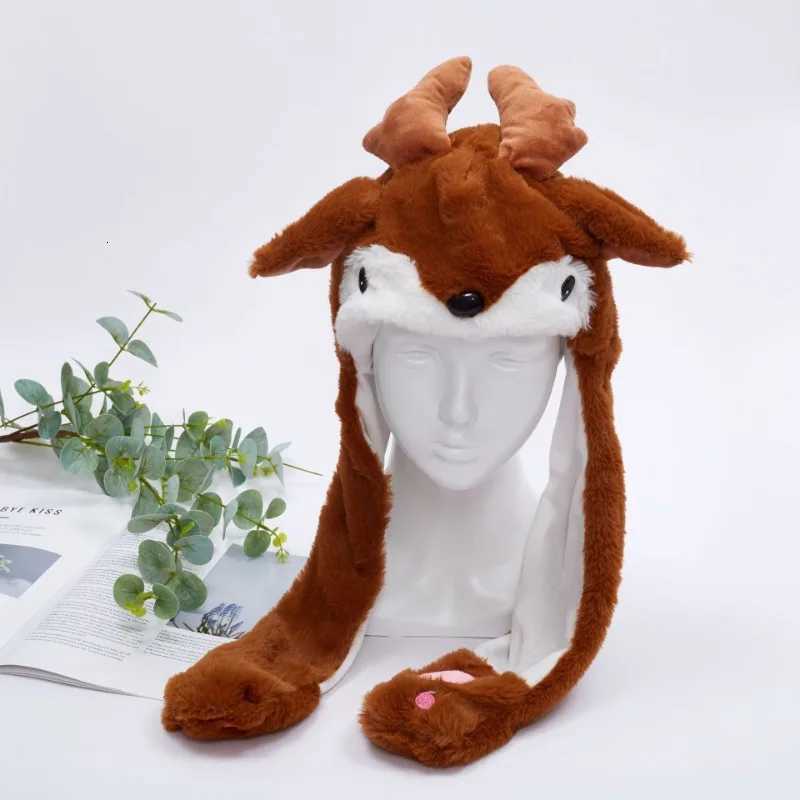 New Christmas Hats Cold And Windproof Daily With Santa Reindeer Cute Cartoon Dress Up Party Headdress Festive Supplies Y251115