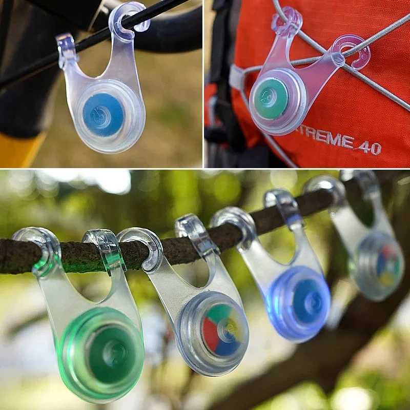 10pcs Waterproof Led Tent String Rope Guard Hanging Lights Led Camping Rope Hanging Light For Outdoor Camping Fishing Ambient M251115