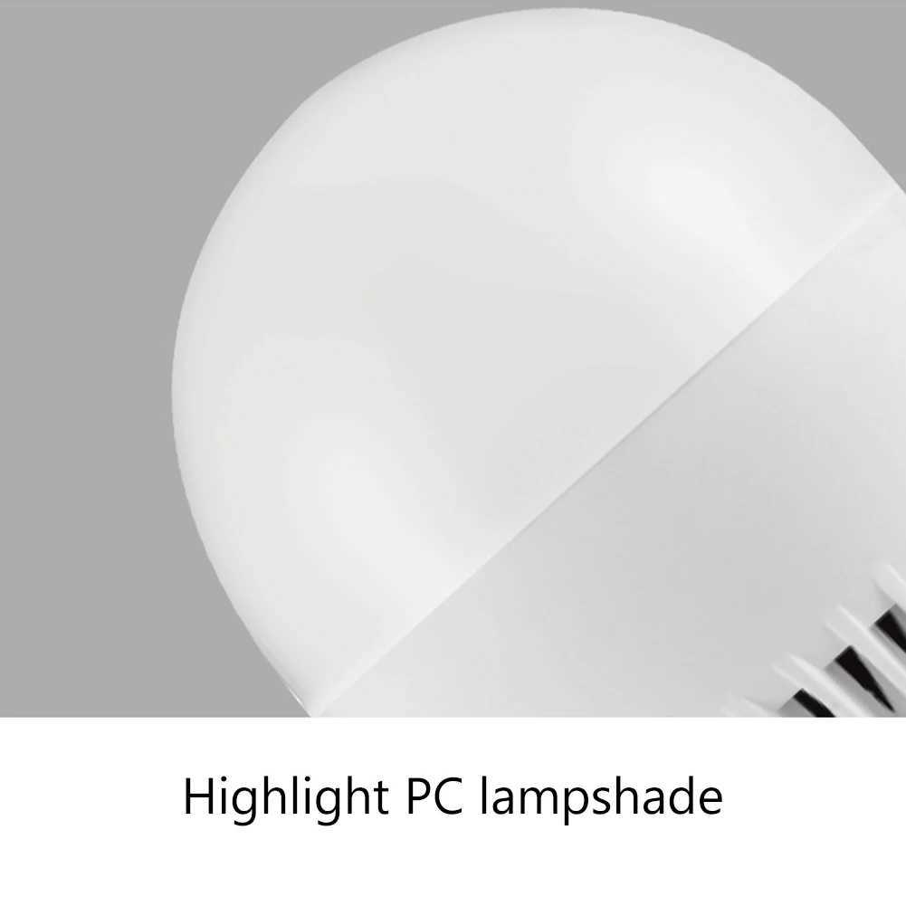 Outdoor Camping Emergency Bulb Rechargeable LED Light Bulb E27 5W 7W 9W 12W Emergency Bulb for Home Power Failure Porch Garden C251115