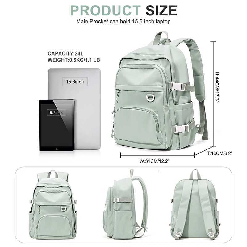 School Backpack for Women Teenagers Girls Boys Childrens School Bag Casual Travel Laptop Backpack College Bookbag Work DaypackW251114