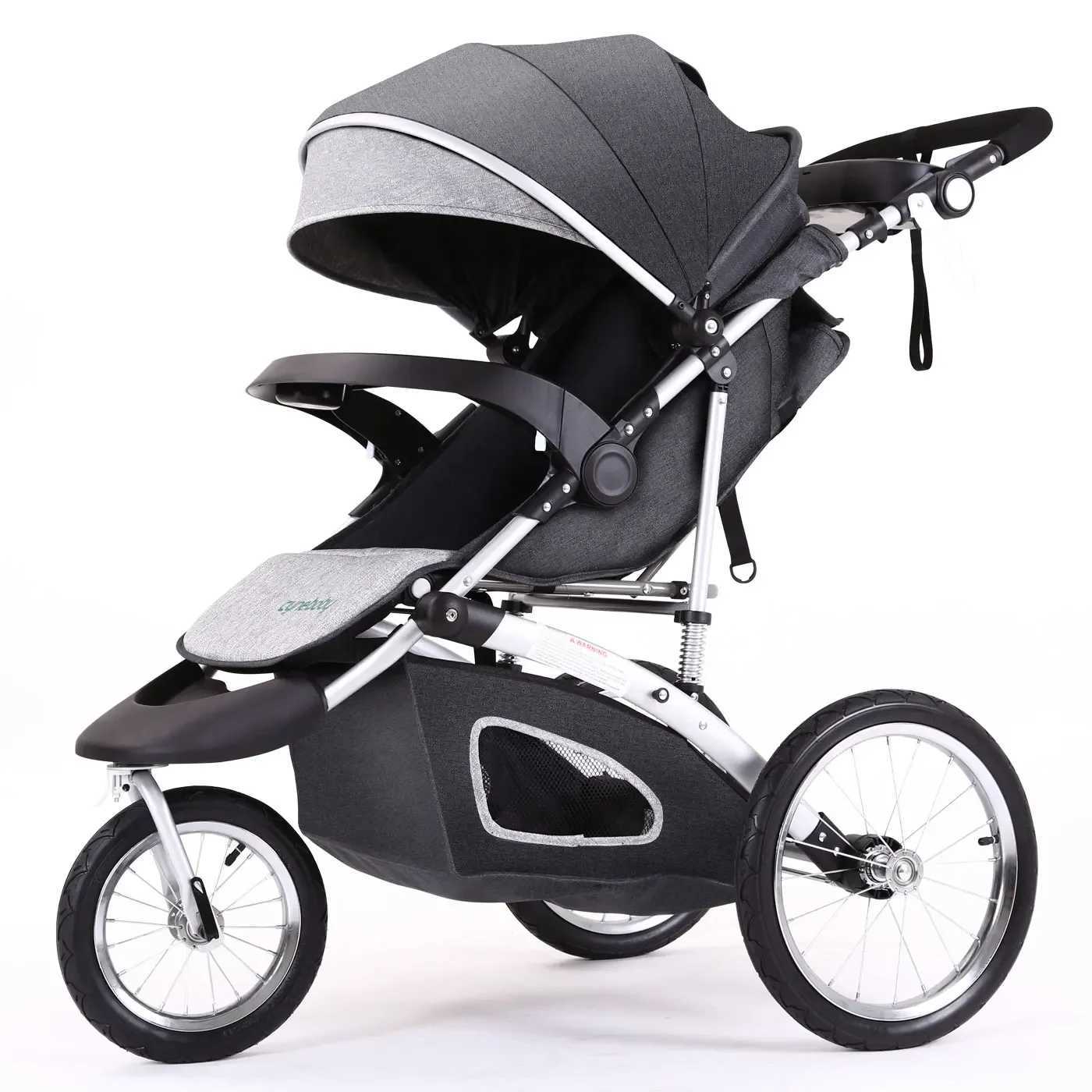 Foldable jogging scooter for single child jogging compact and ultra light scooter that can be carried for travel X250415