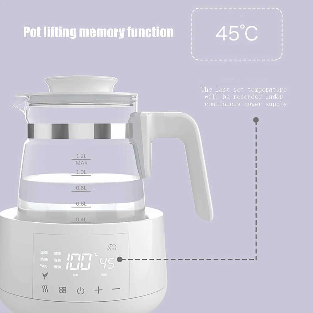 12L Thermostatic Milk Kettle 220V Baby Water WarmerIntelligent Milk Heating ThermosConstant Temperature Pot Y251114