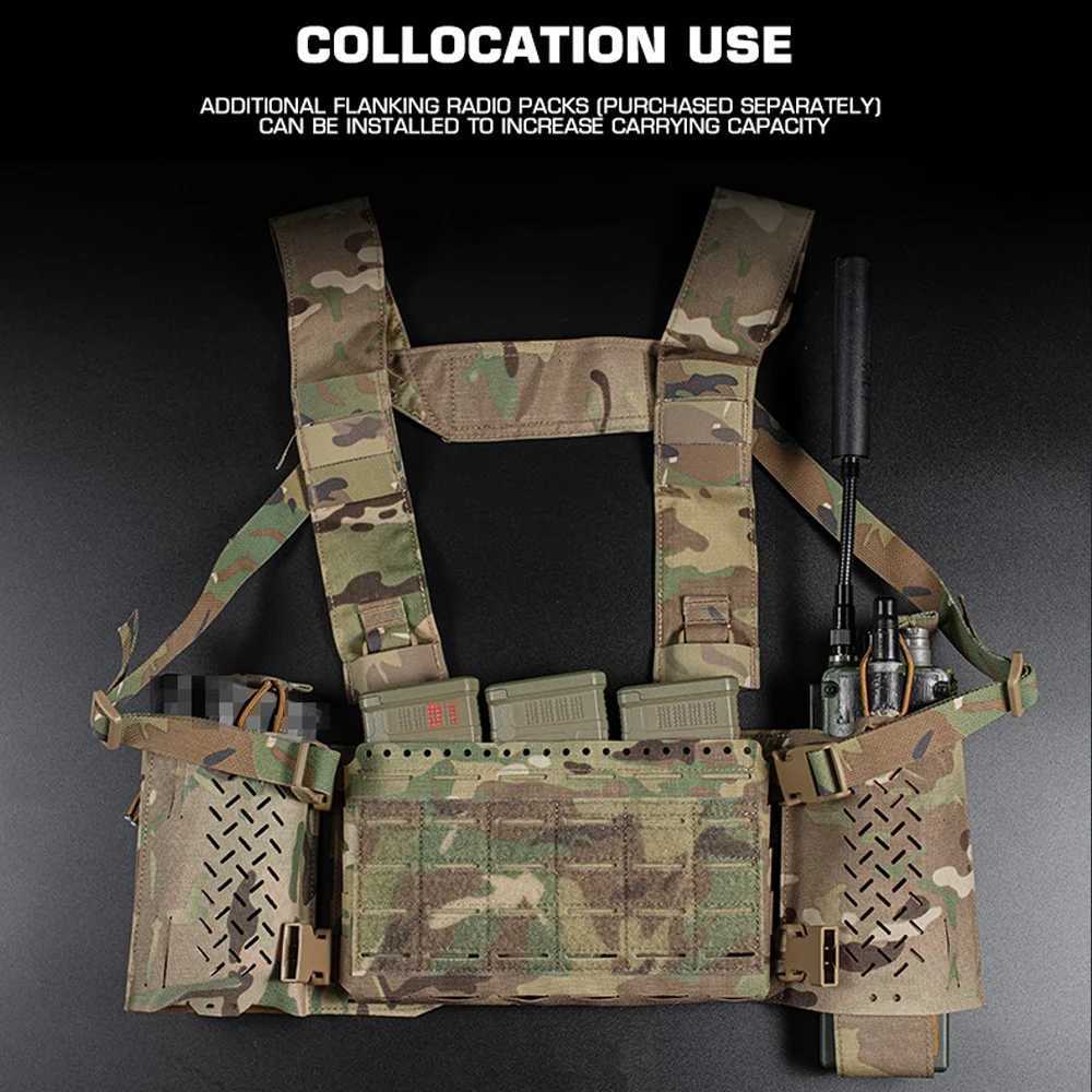 5 Chest Rig Molle SS MKV Micro Fight Chassis Placard 5.56 Triple Pouch Hunting Vest Plate Carrier XJ251114