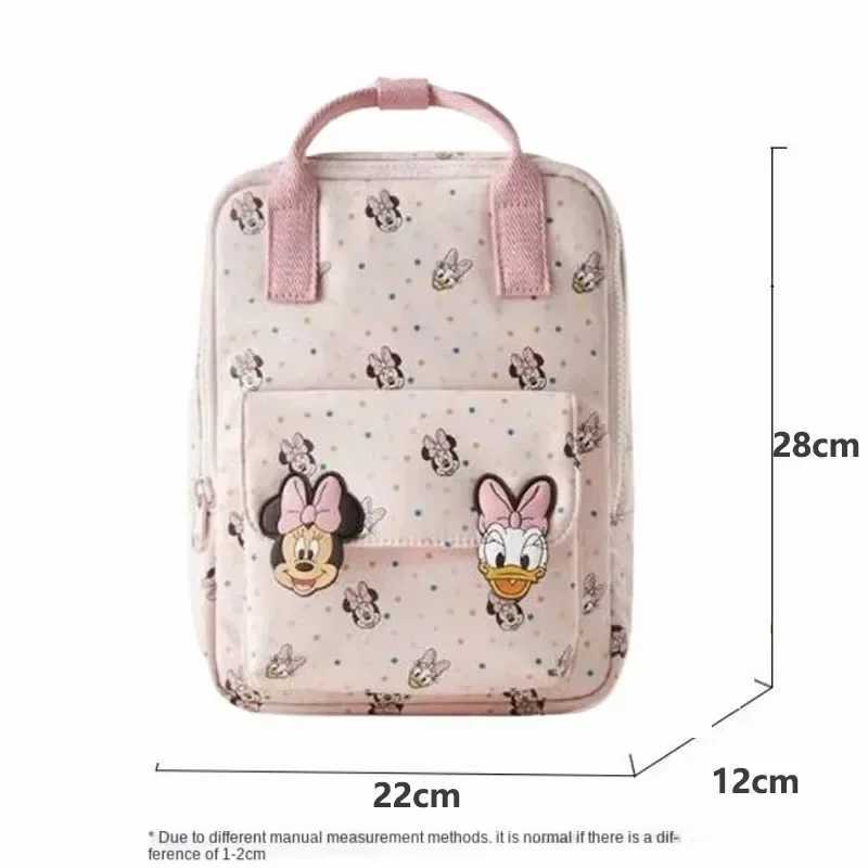 Disney New Disney Backpack Childrens School Bag Mickey Mouse Various Cartoon Shoulder Bags Childrens Gift Backpack Sewing School BagXJ250414