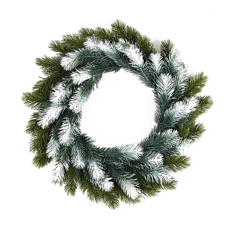Artificial Christmas Decoration Festive Atmosphere Front Door Decor 20CM Artificial Wreath Flexible DecorationM251115
